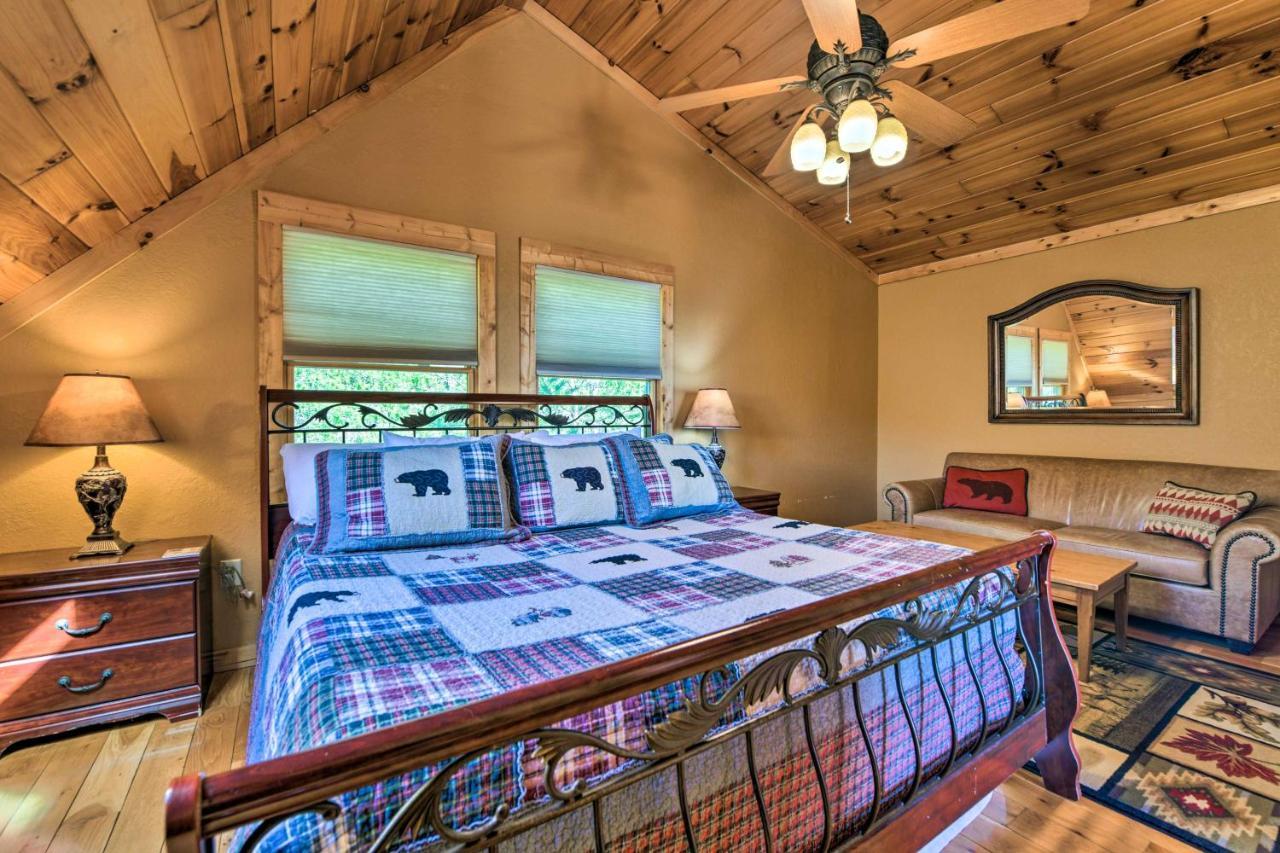 Bryson City Cabin Rental With Views And Hot Tub Exterior foto